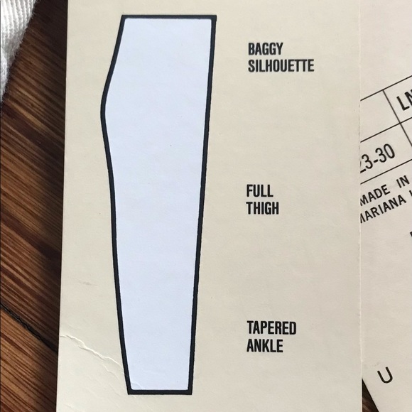 NWT VTG 90s UnionBay Super High Waisted Baggy Silhouette Tapered Leg Pants Sz 16 - Picture 10 of 11